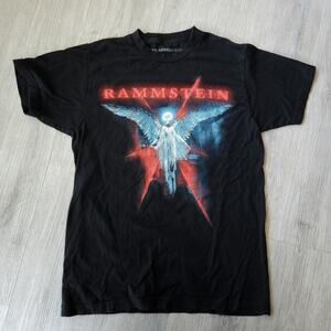 VTG Rammstein Du Ich Wir Ihr T-Shirt Mens Small Official Heavy Metal Rock